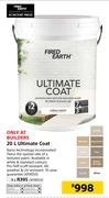 Fired Erath 5Ltr Ultimate Coat