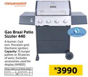 Megamaster Gas Braai Patio Sizzler 440
