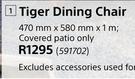 Design House Tiger Dining Chair