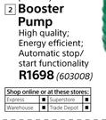 Vovo Tanks Booster Pump