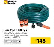 Gardenmaster Hose Pipe & Fittings
