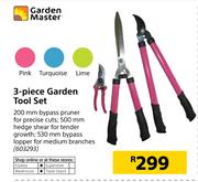 Garden Master 3-Piece Garden Tool Set