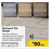 Barnyard Tile Range-Per Sqm