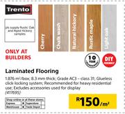 Trento Laminated Flooring-Per Sqm