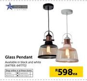 Bright Star Glass Pendant-Each