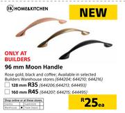 Home & Kitchen Moon Handle 160mm-Each