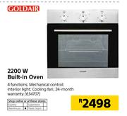 Goldair 2200W Built In Oven