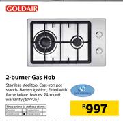 Goldair 2 Burner Gas Hob