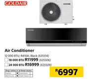 Goldair Black Air Conditioner 24000 BTU