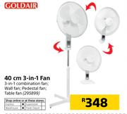Goldair 40cm 3-In-1 Fan