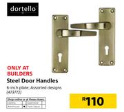 Dortello Steel Door Handles