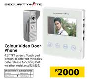 Securitymate Colour Video Door Phone