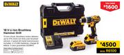 DeWalt 18V Li-Ion Brushless Hammer Drill