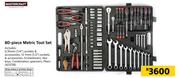 Mastercraft 80-Piece Metric Tool Set