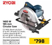 Ryobi 1400W 185mm Circular Saw
