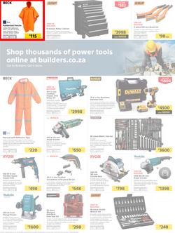 Builders KZN : The Best Deals On The Widest Range (23 Oct - 18 Nov 2018), page 13