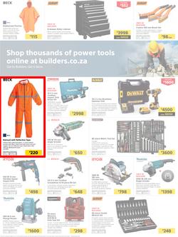 Builders KZN : The Best Deals On The Widest Range (23 Oct - 18 Nov 2018), page 13