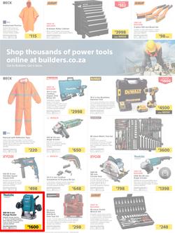 Builders KZN : The Best Deals On The Widest Range (23 Oct - 18 Nov 2018), page 13