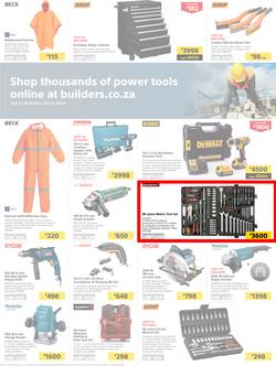 Builders KZN : The Best Deals On The Widest Range (23 Oct - 18 Nov 2018), page 13
