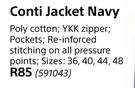 Ross Conti Jacket Navy-Each