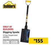 Builders Digging Spade
