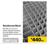 Reinforced Mesh 6m x 2.4m Sheet-Each