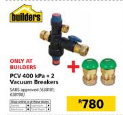 Builders PVC 400kPa + 2 Vacuum Breakers