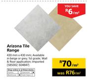 Arizona Tile Range 430mmX430mm-Per Sqm