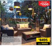 Design House 4 Piece Bali Patio Set