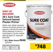 Plascon Sure Coat Solvent Based Plaster Primer-20Ltr