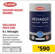 Plascon Solvent Based Enamel Velvaglo-6Ltr