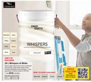 Fired Earth Whispers Of White-5Ltr