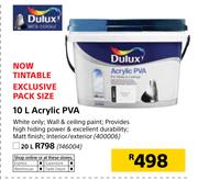 Dulux Acrylic PVA-20Ltr