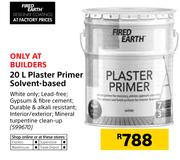 Fired Earth Plaster Primer (Solvent-Based)-20Ltr