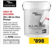 Fired Earth All-In-One Primer-5Ltr