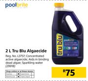 Poolbrite Tru Blu Algaecide-2L