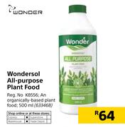 Wondersol All Purpose Plant Food-500ml