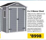 Keter 6X5 Manor Shed