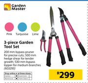 Garden Master 3 Piece Garden Tool Set