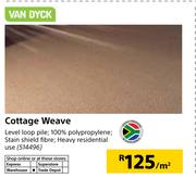 Van Dyck Cottage Weave-Per Sqm
