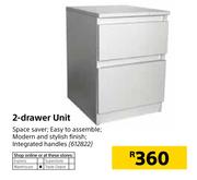 2-Drawer Unit