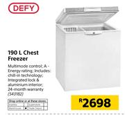Defy 190Ltr Chest Freezer
