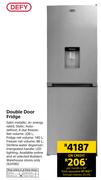 Defy 226Ltr Double Door Fridge