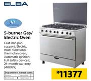 Elba 5-Burner Gas/Electric Oven