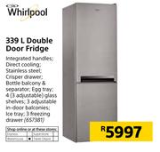 Whirlpool 339Ltr Double Door Fridge