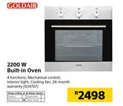 Goldair 2200W Built-In Oven
