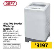 Defy 8kg Top Loader Washing Machine