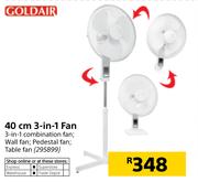 Goldair 40cm 3 In 1 Fan