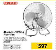Goldair 46cm Oscillating Floor Fan GHFO-002