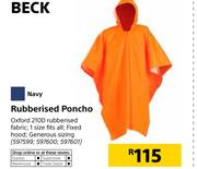 0Beck Rubberised Poncho